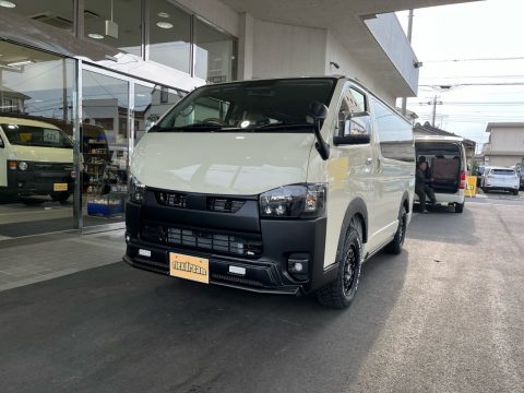 flexdream ハイエース 三郷店　新車ハイエース展示中！